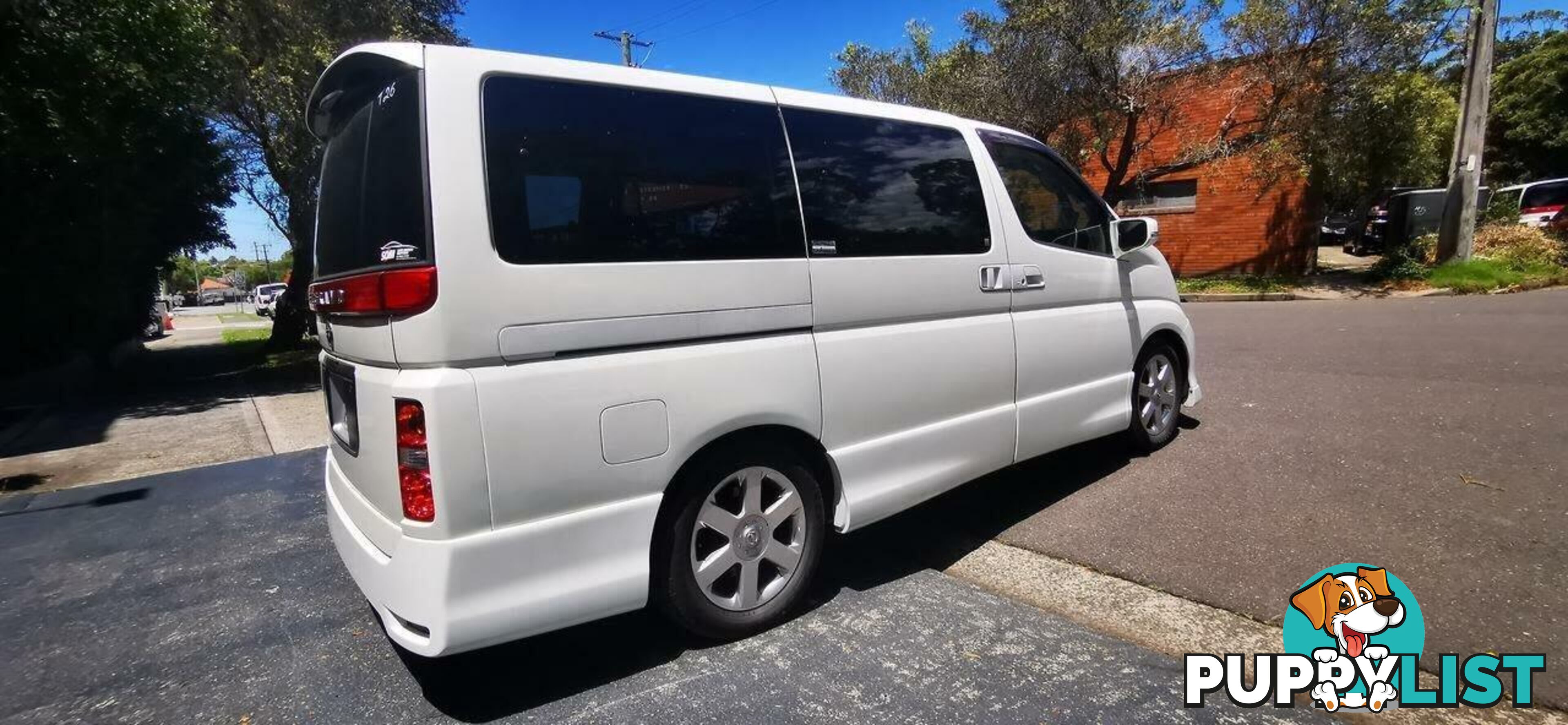 2007 NISSAN ELGRAND HIGHWAY STAR BLACK LEATHER EDITION  -