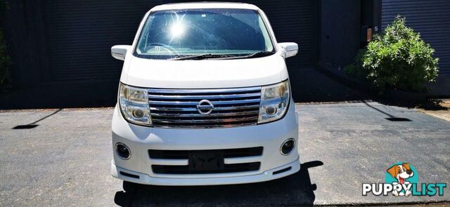 2007 NISSAN ELGRAND HIGHWAY STAR BLACK LEATHER EDITION  -