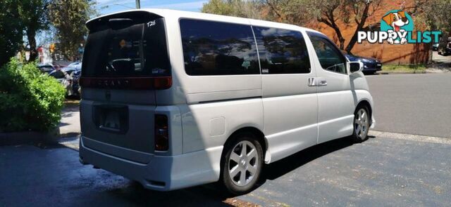 2007 NISSAN ELGRAND HIGHWAY STAR BLACK LEATHER EDITION  -