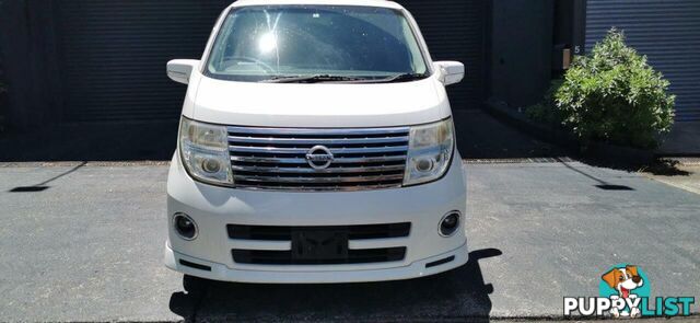 2007 NISSAN ELGRAND HIGHWAY STAR BLACK LEATHER EDITION  -