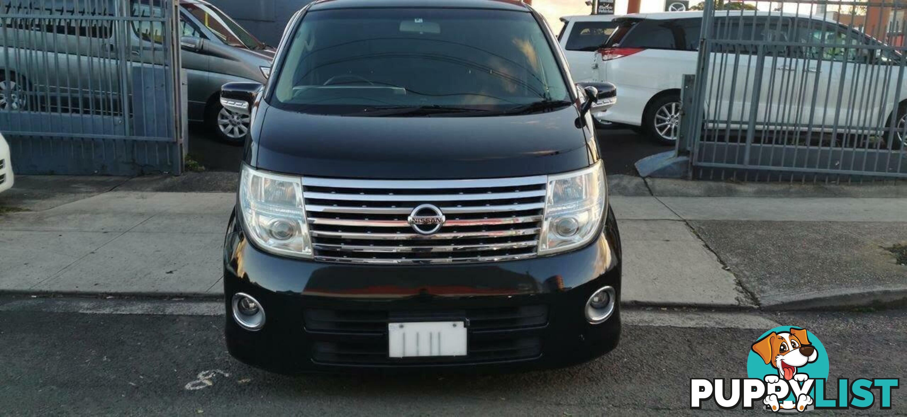 2007 NISSAN ELGRAND HIGHWAY STAR BLACK LEATHER EDITION  COMMERCIAL