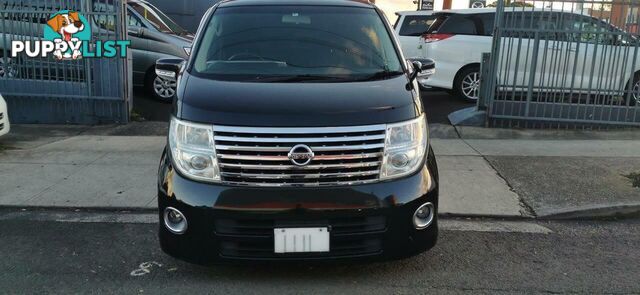 2007 NISSAN ELGRAND HIGHWAY STAR BLACK LEATHER EDITION  COMMERCIAL