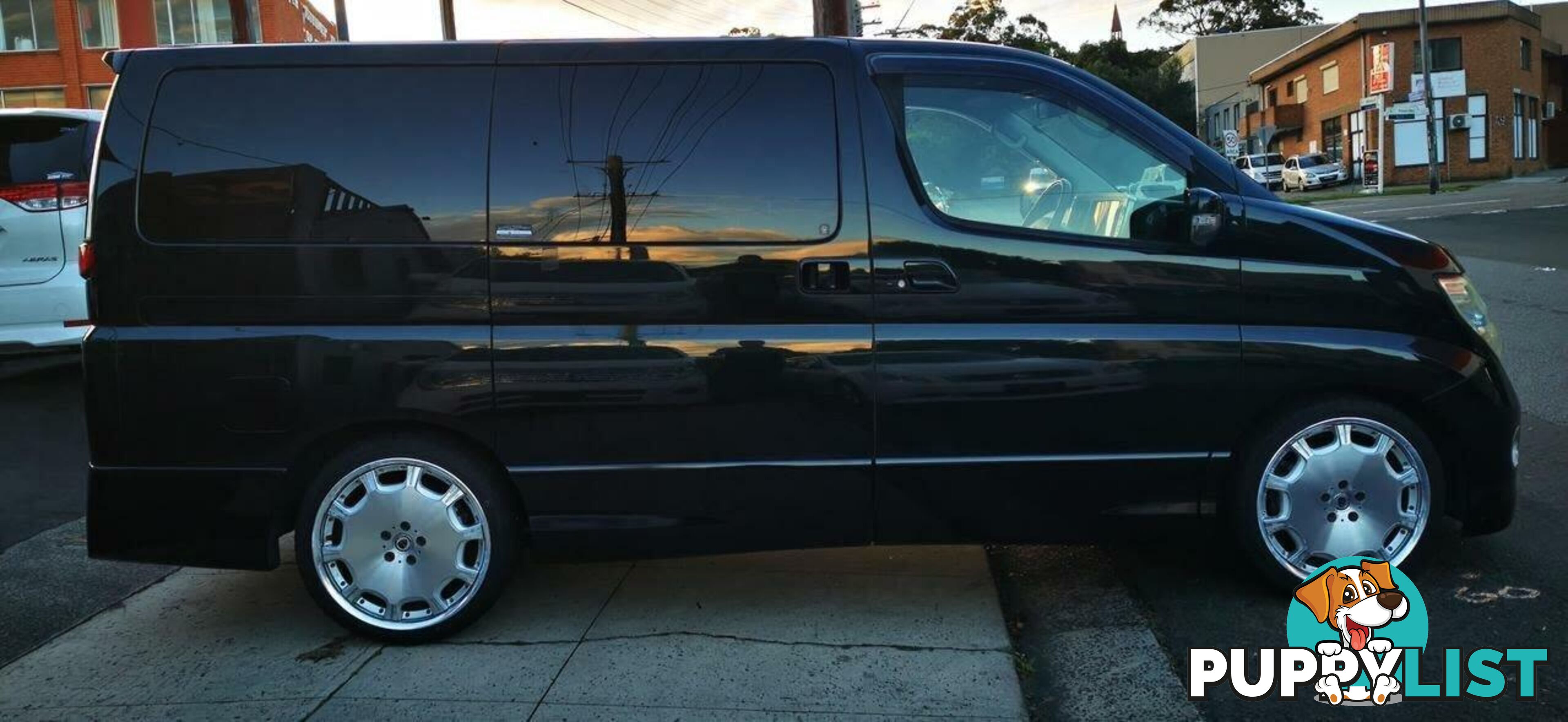 2007 NISSAN ELGRAND HIGHWAY STAR BLACK LEATHER EDITION  COMMERCIAL