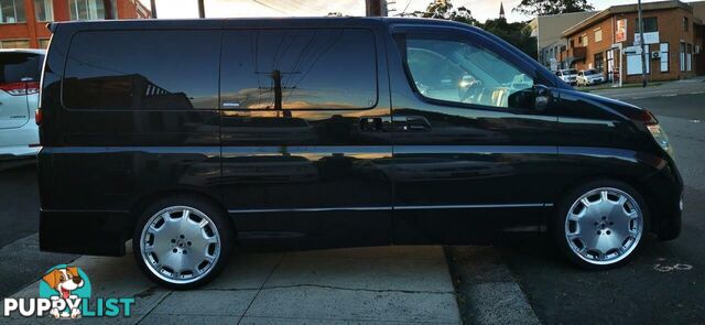 2007 NISSAN ELGRAND HIGHWAY STAR BLACK LEATHER EDITION  COMMERCIAL