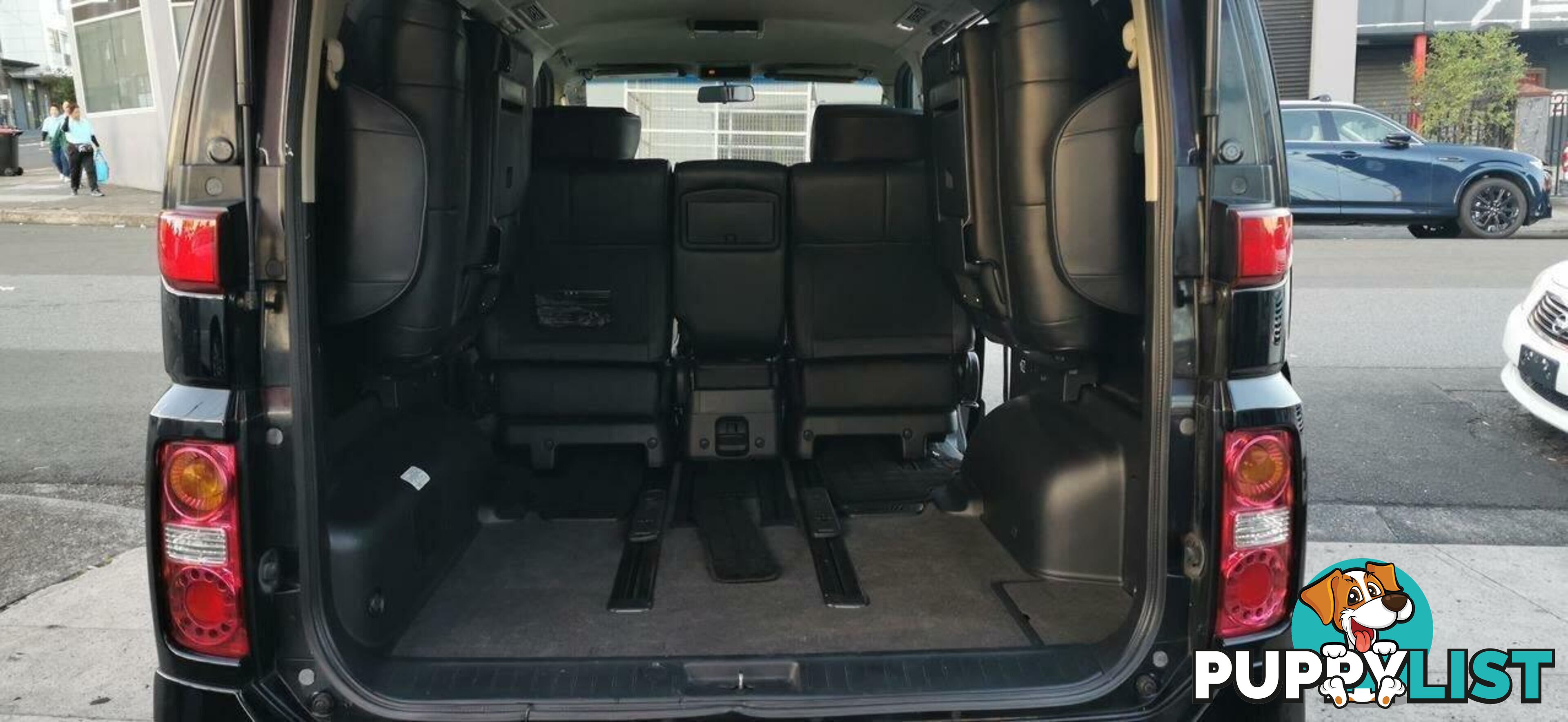 2007 NISSAN ELGRAND HIGHWAY STAR BLACK LEATHER EDITION  COMMERCIAL