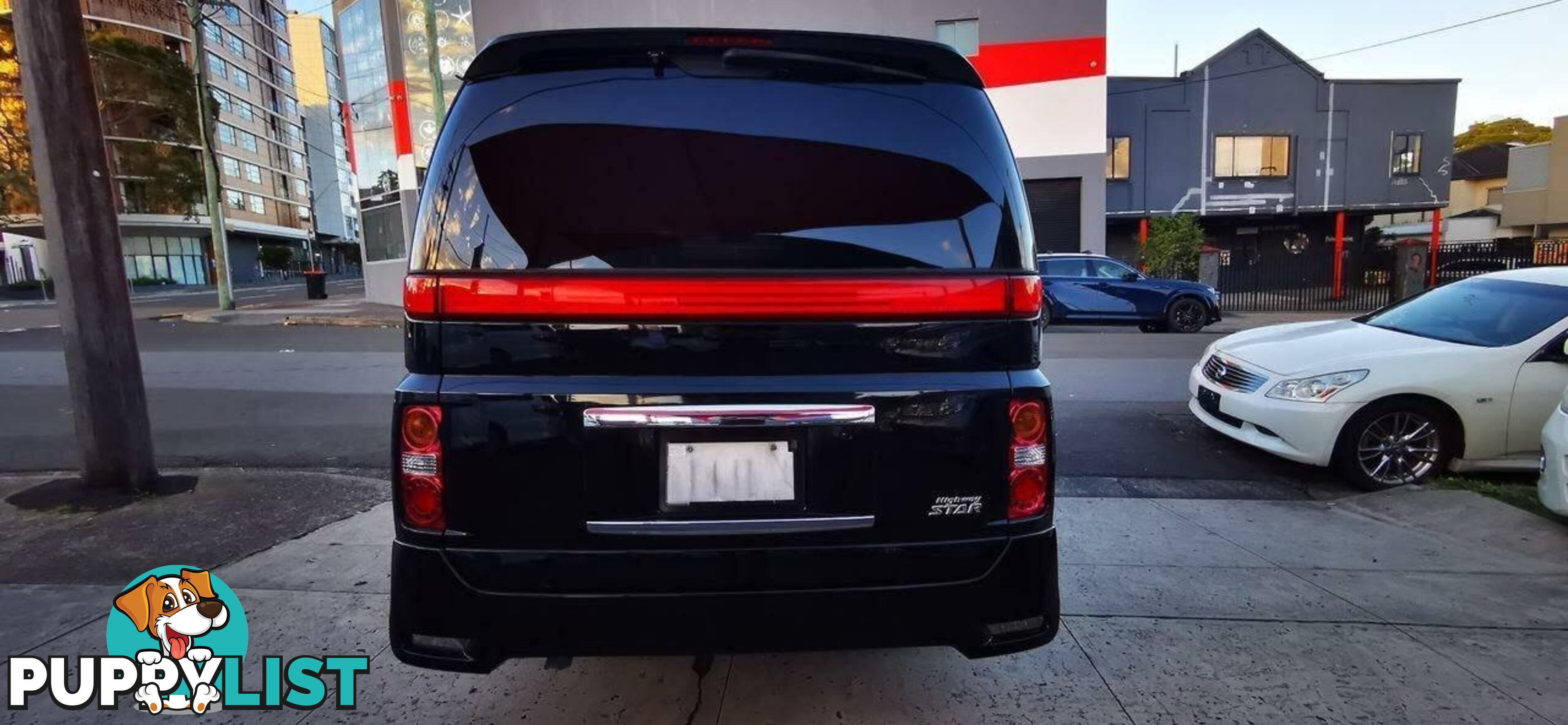 2007 NISSAN ELGRAND HIGHWAY STAR BLACK LEATHER EDITION  COMMERCIAL