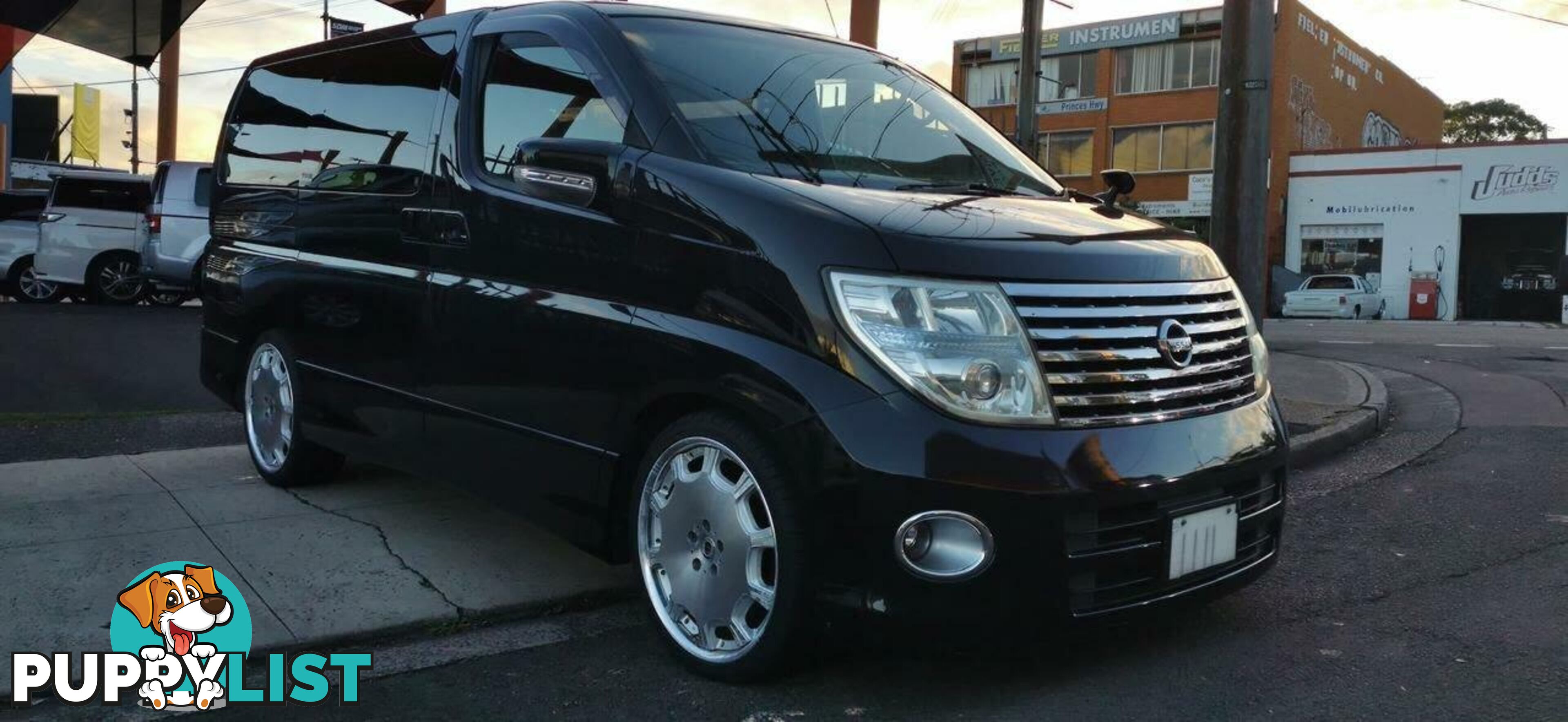 2007 NISSAN ELGRAND HIGHWAY STAR BLACK LEATHER EDITION  COMMERCIAL