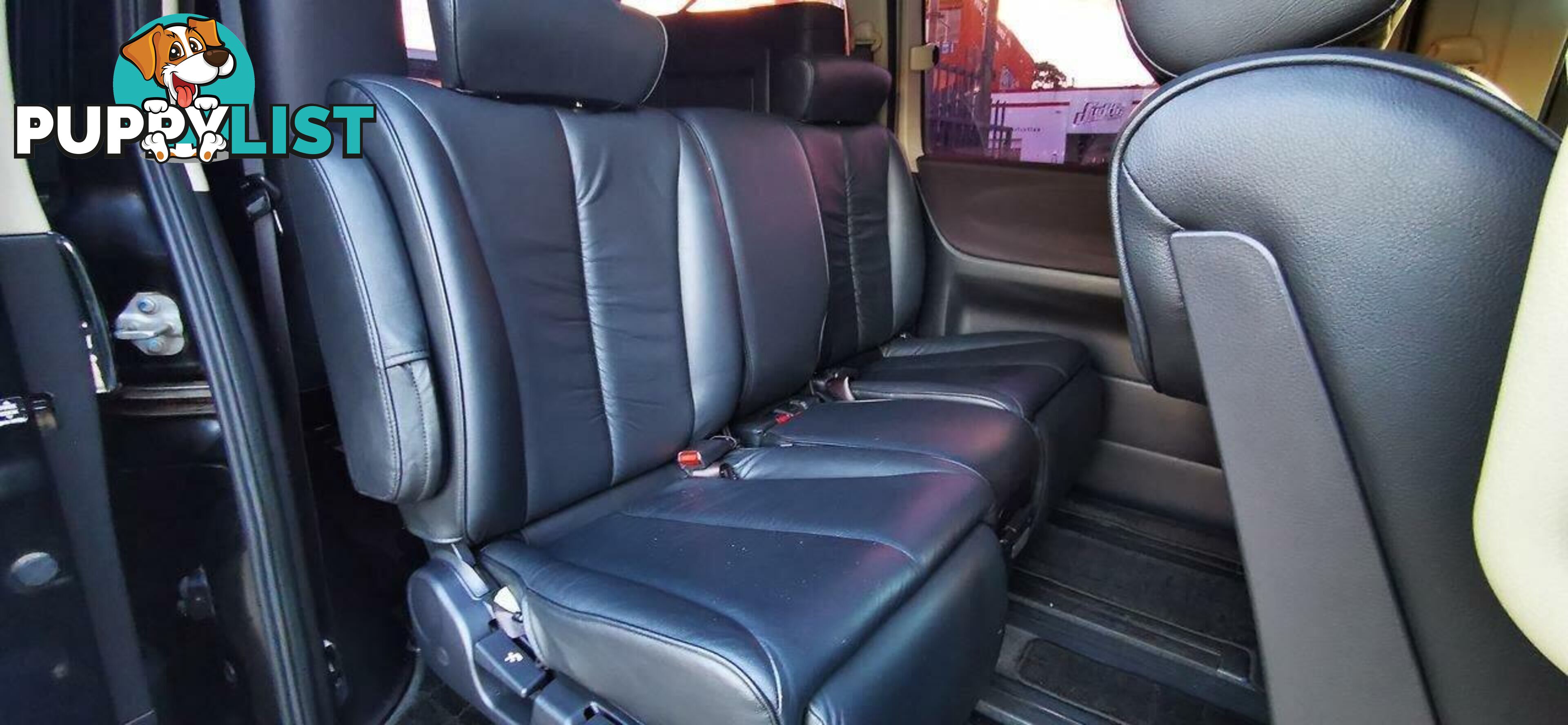 2007 NISSAN ELGRAND HIGHWAY STAR BLACK LEATHER EDITION  COMMERCIAL
