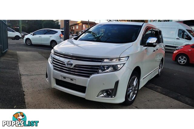 2010 NISSAN ELGRAND  E51 PEOPLEMOVER