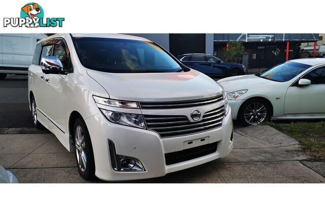 2010 NISSAN ELGRAND  E51 PEOPLEMOVER