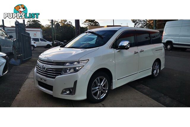 2010 NISSAN ELGRAND  E51 PEOPLEMOVER