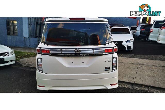 2010 NISSAN ELGRAND  E51 PEOPLEMOVER