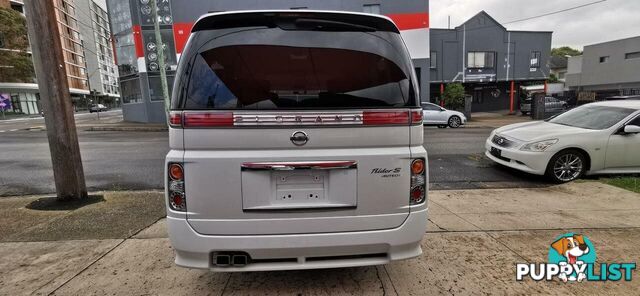 2005 NISSAN ELGRAND RIDER S  -