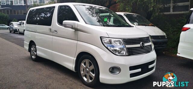 2010 NISSAN ELGRAND HIGHWAY STAR  COMMERCIAL