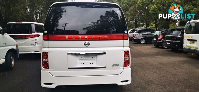 2010 NISSAN ELGRAND HIGHWAY STAR  COMMERCIAL