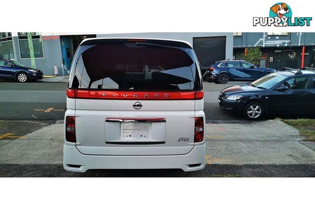 2008 NISSAN ELGRAND  E51 PEOPLEMOVER