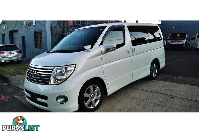 2008 NISSAN ELGRAND  E51 PEOPLEMOVER