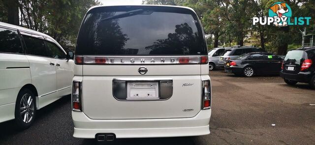 2003 NISSAN ELGRAND RIDER  WAGON