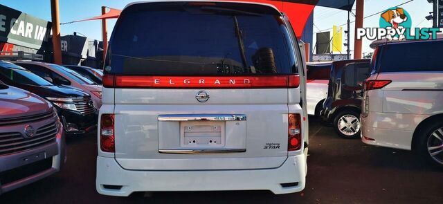 2008 NISSAN ELGRAND HIGHWAY STAR  -