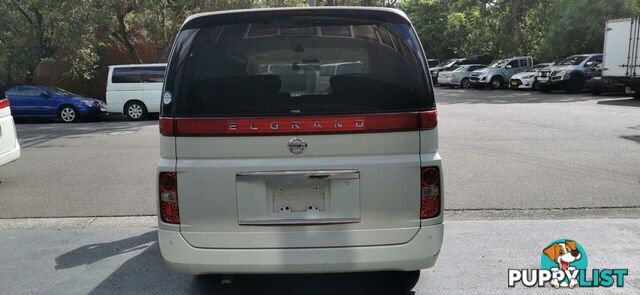 2008 NISSAN ELGRAND X  -