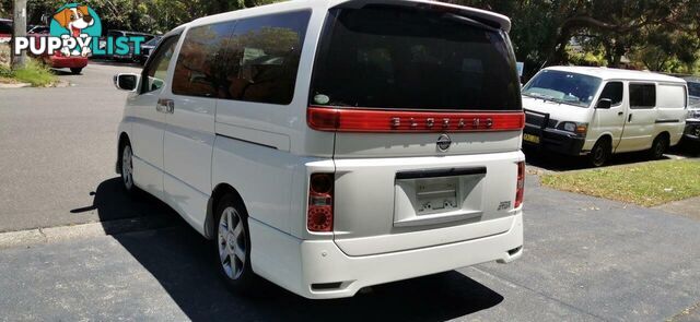 2008 NISSAN ELGRAND HIGHWAY STAR  -