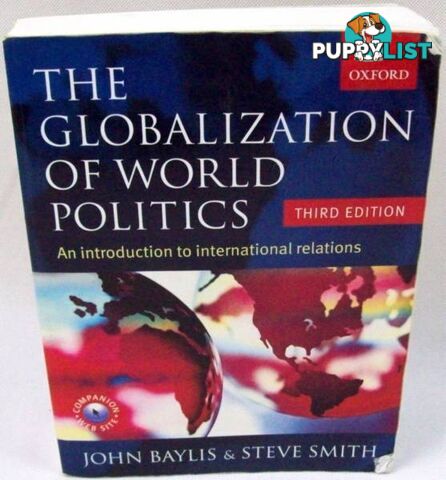 The Globalization Of World Politics Paperback Book By Oxford