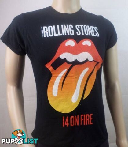 The Rolling Stones 2014 Perth Tour T-Shirt Womens 2XL