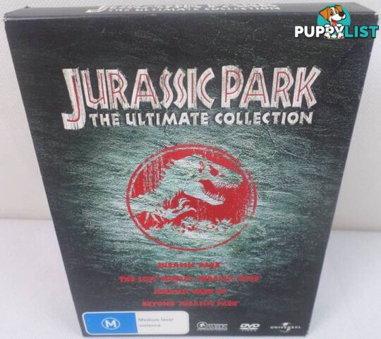 Jurassic Park The Ultimate DVD Collection - 4 Movies on Four Disc