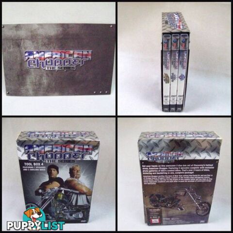 American Chopper the Series Tool Box 4 Set - 3 Disc DVD