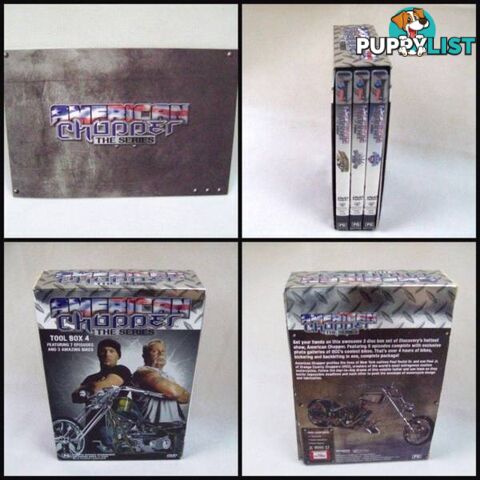 American Chopper the Series Tool Box 4 Set - 3 Disc DVD