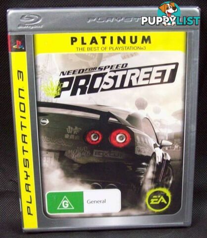 Brand New Playstation 3 Game - Need For Speed - Pro Street - Plat