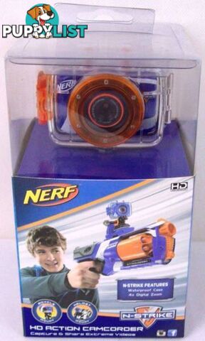 NERF N-Strike Waterproof Elite 720p ProAction Camcorder w/ Mounts