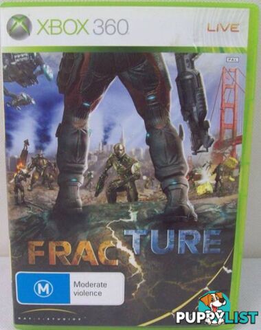 Xbox 360 Game - Fracture (PAL) Battle Action War Game