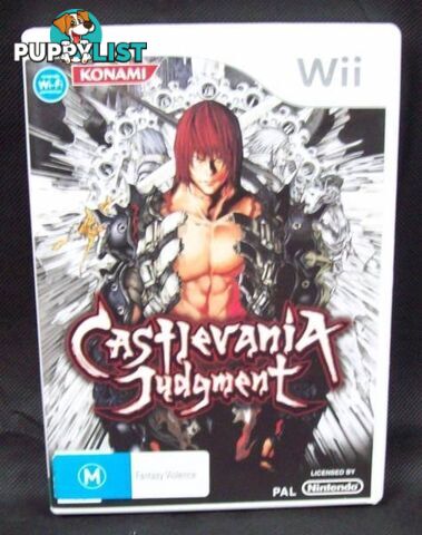 Perfect Condition Nintendo Wii Game - Castlevania Judgement (PAL)