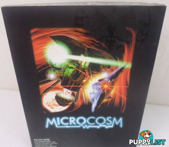 Vintage Retro Big Box Windows PC Game - Microcosm - 1 CD Disc +