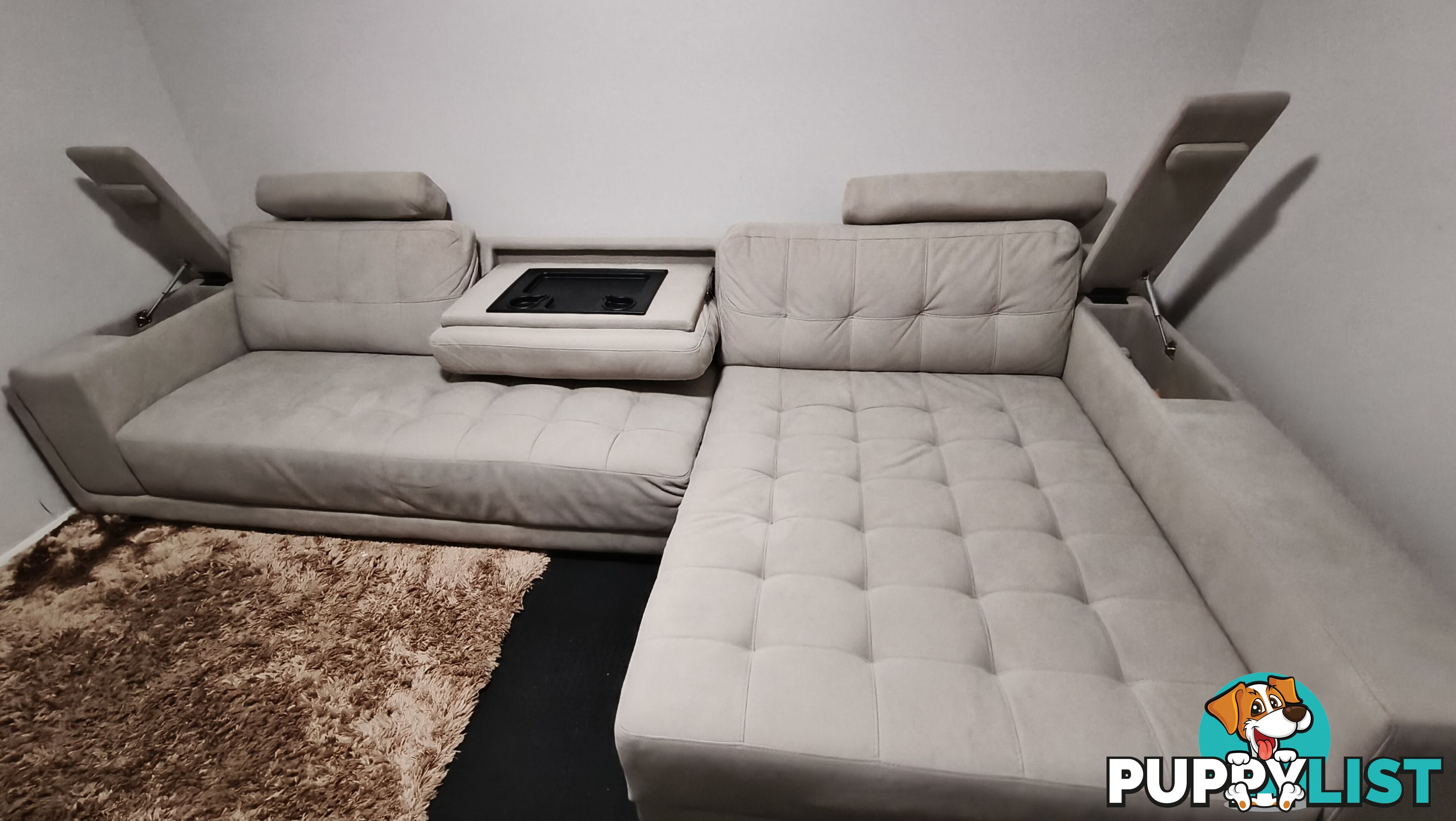 Cowper Fabric 3Seater Sofa