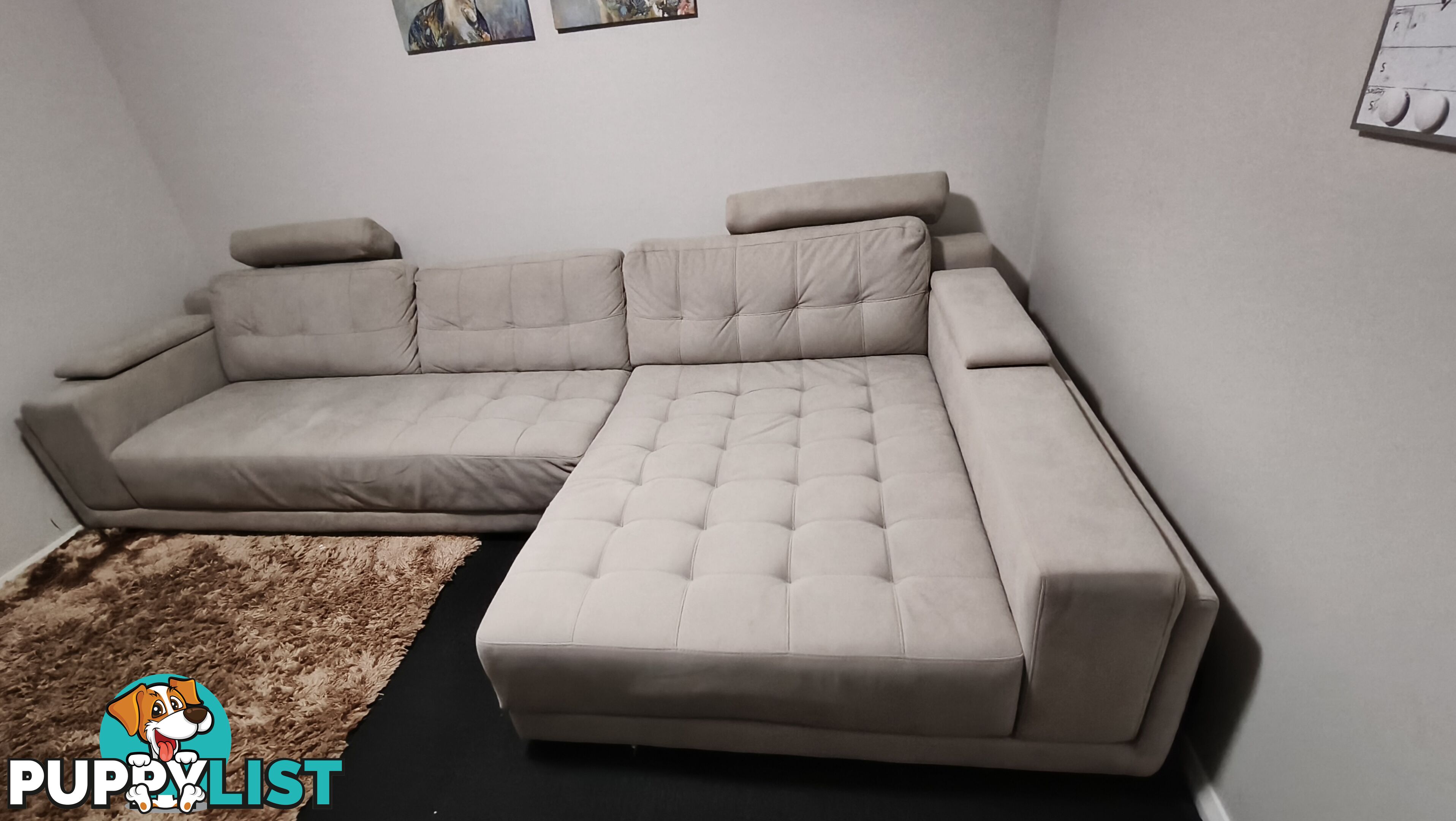 Cowper Fabric 3Seater Sofa