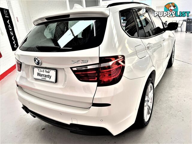 2013 BMW X3 F25 MY1112 XDRIVE30D STEPTRONIC WAGON