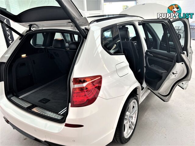 2013 BMW X3 F25 MY1112 XDRIVE30D STEPTRONIC WAGON