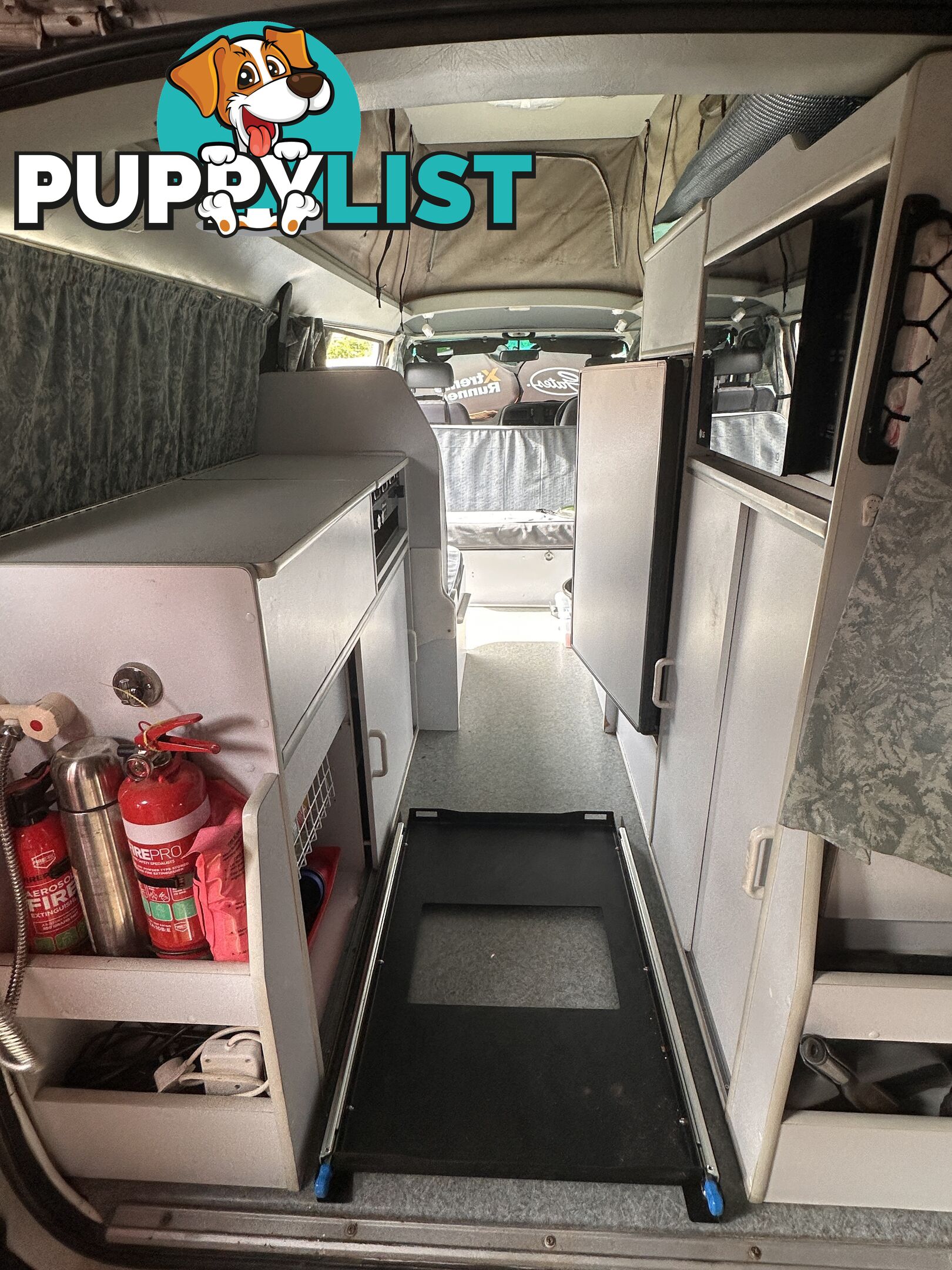 Classic Campervan all ready to go.