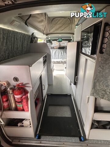 Classic Campervan all ready to go.