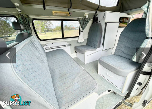 Classic Campervan all ready to go.