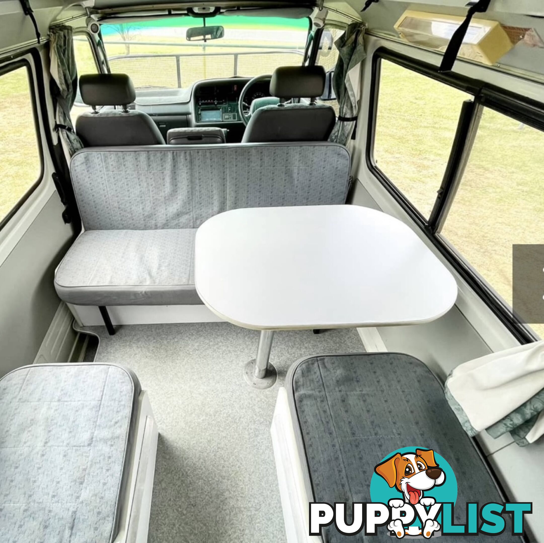 Classic Campervan all ready to go.