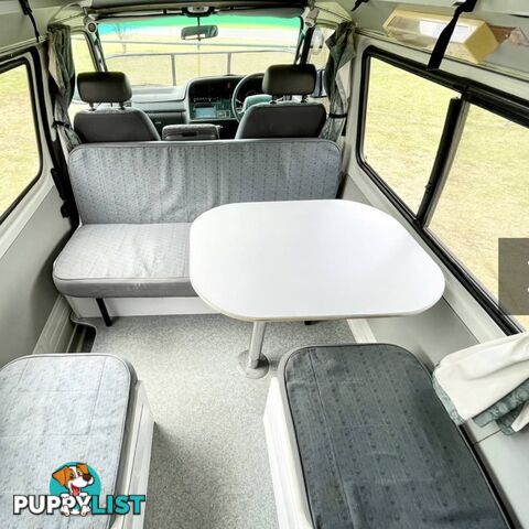Classic Campervan all ready to go.