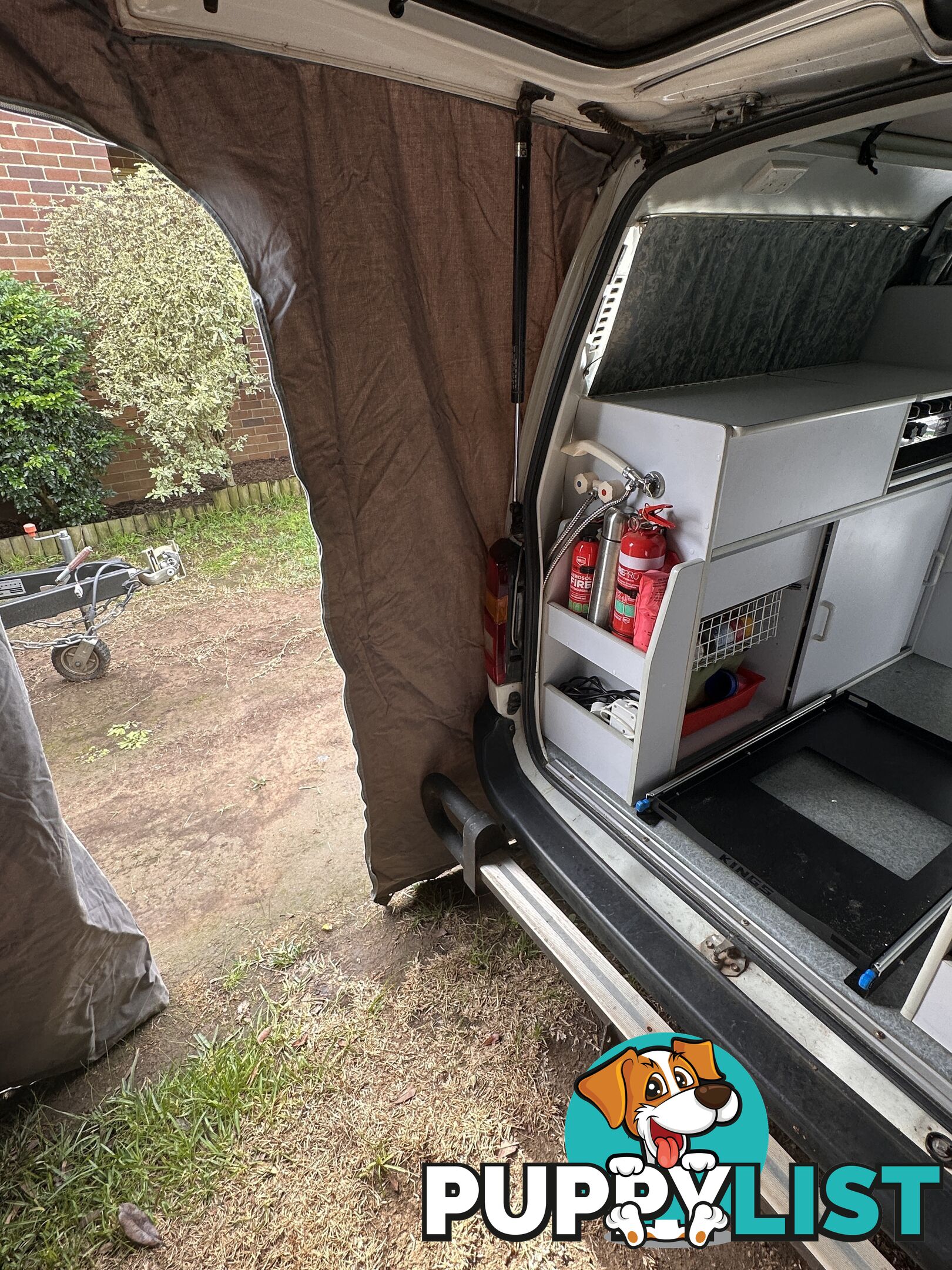 Classic Campervan all ready to go.
