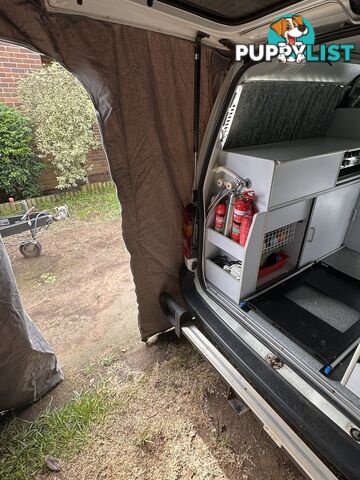 Classic Campervan all ready to go.