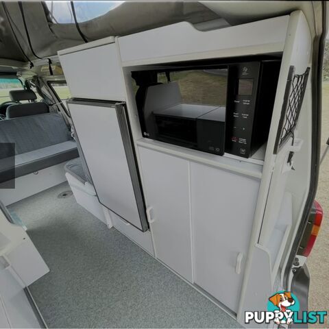 Classic Campervan all ready to go.