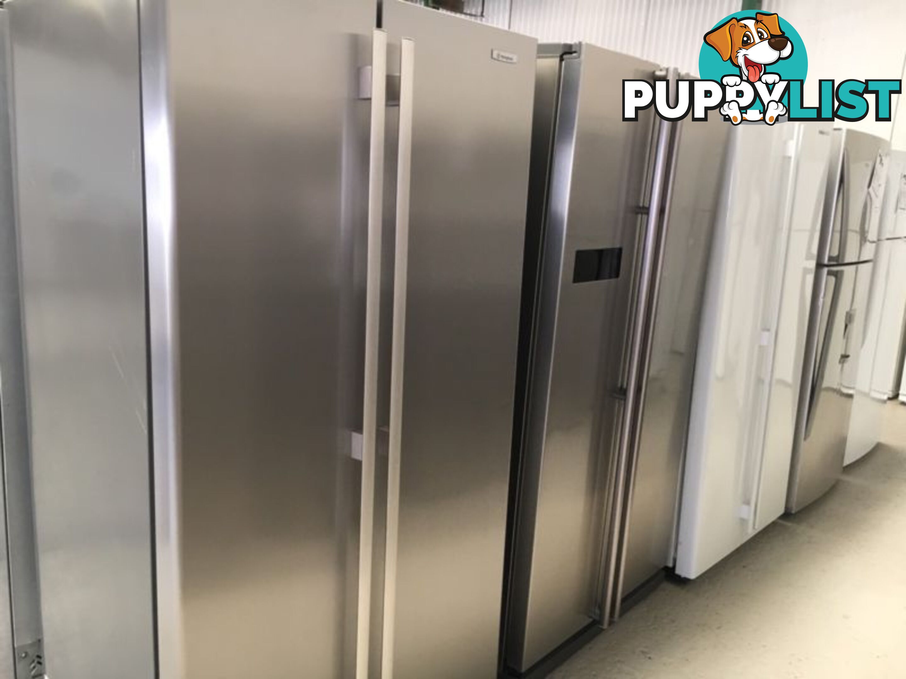 Side by side fridges @ Geebung DELIVERY WARRANTY