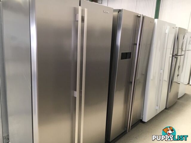 Side by side fridges @ Geebung DELIVERY WARRANTY