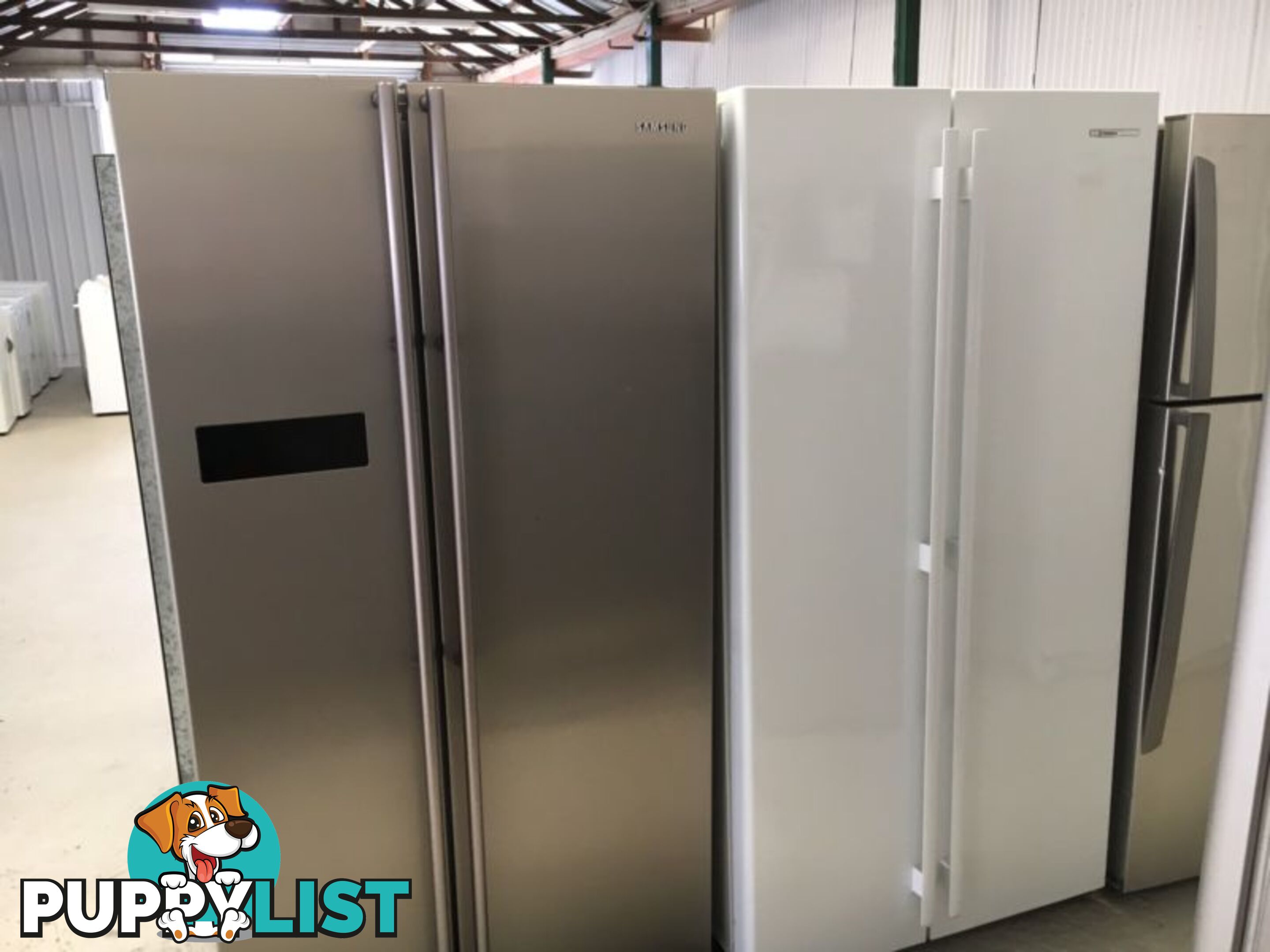 Side by side fridges @ Geebung DELIVERY WARRANTY